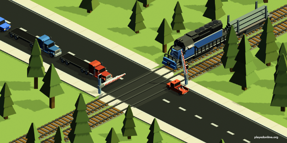 Railroad Crossing Mania game